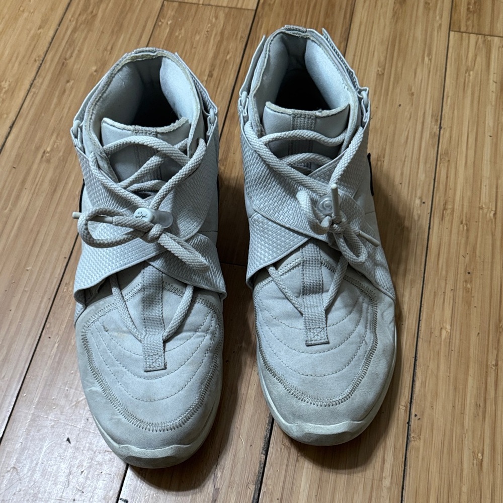 Nike Men's Gray High-Top Sneakers